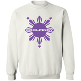 CoolPinoy Ube Unisex Crewneck Pullover Sweatshirt